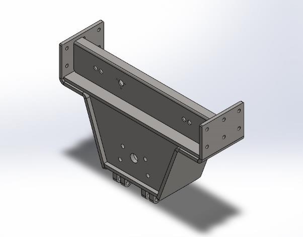 32t Internal Pintle Towbar plus saftey chain brackets