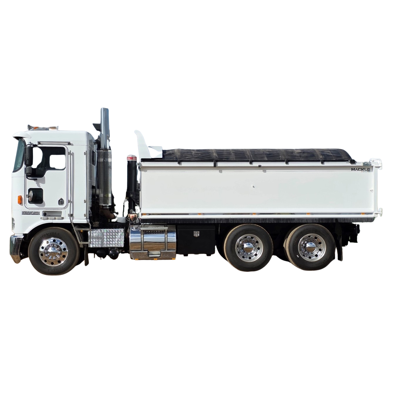 NEW MACKLE HEAVY RIGID CUSTOM TIPPER BODY FULL SETUP - DRIVE IN, DRIVE OUT (6 wheeler) - Image 4